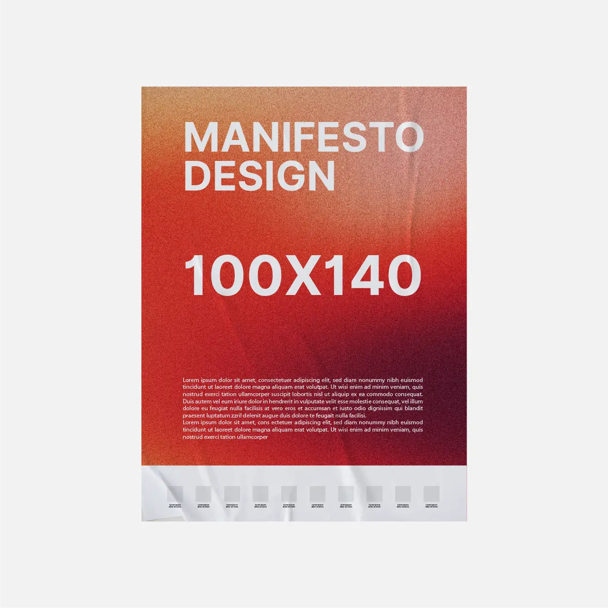 Manifesti 100 x 140